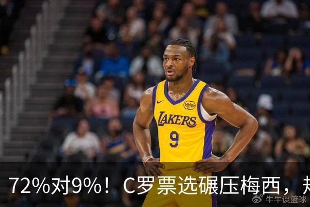 72%对9%！C罗票选碾压梅西，规则却尴尬了